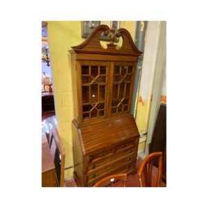 Comoda secreter con vitrina 2/p