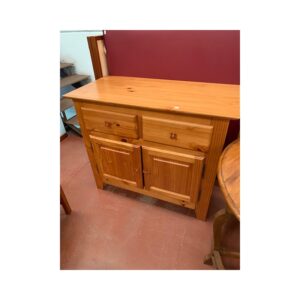 Comoda pino macizo 2/p 2/c