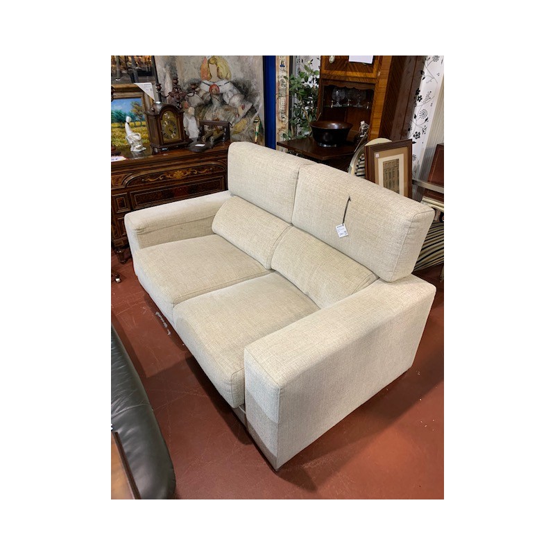 Sofa 2/p tap chenilla beige