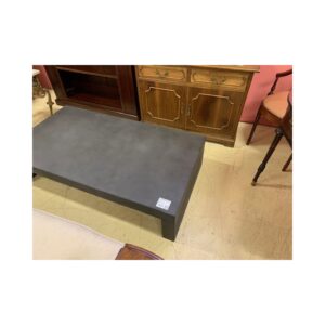 Mesa centro rectangular microcemento