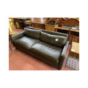 Sofa 3/p piel chocolate