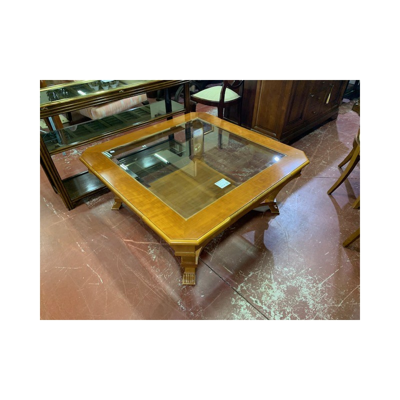 Mesa centro de cerezo