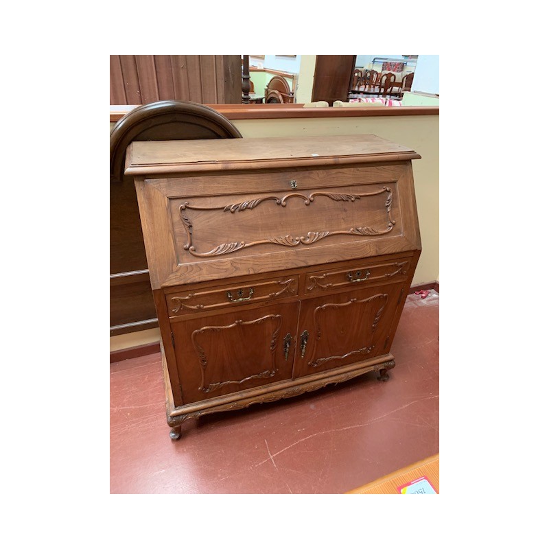 Secreter antiguo madera castaño
