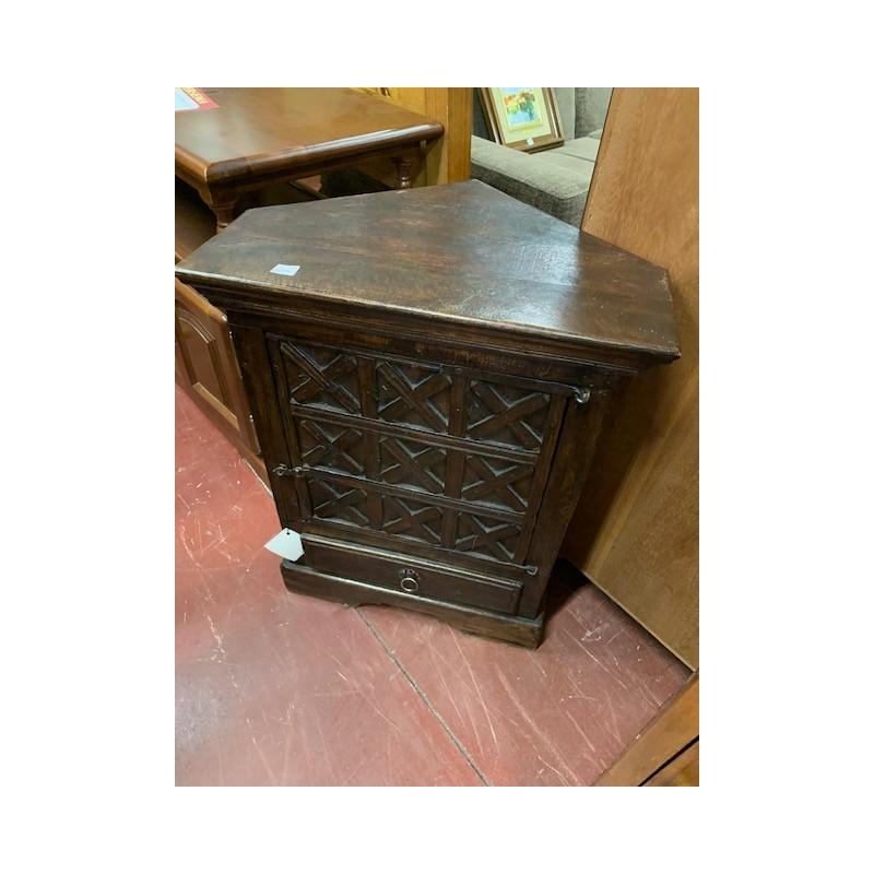 Mueble rinconera antiguo 1/p 1/c