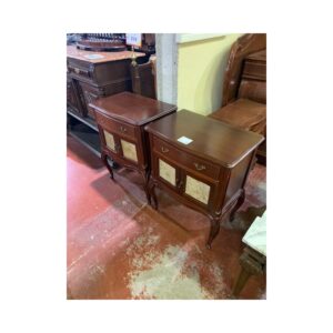 Pareja de mesillas 1/c 2/p rejilla