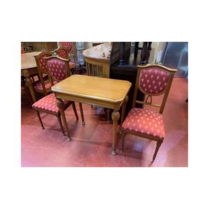 Mesa auxiliar antigua roble