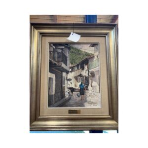 Oleo pueblo Pedro Bernardo 56x64