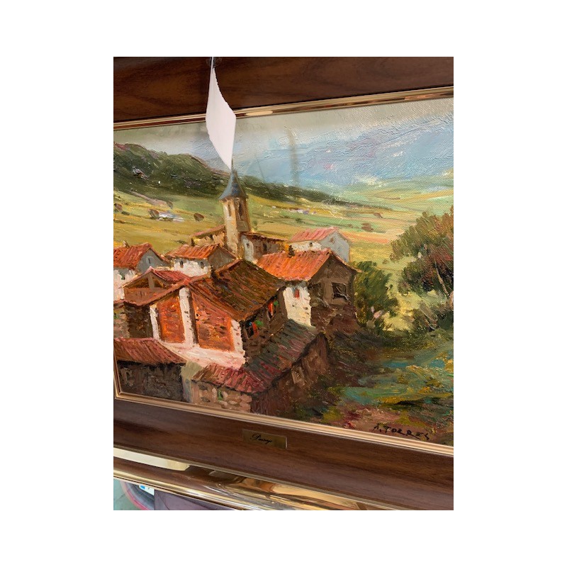 Oleo paisaje A. Torres 57x49