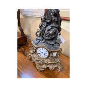 Reloj mesa antiguo bronce