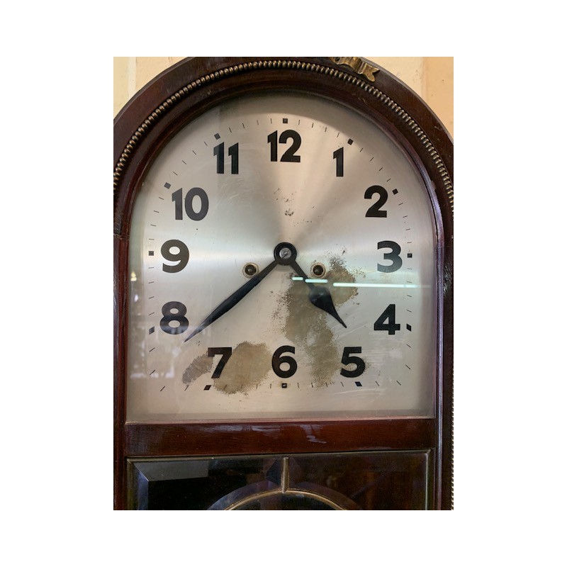 Reloj pared antiguo art deco 35x70