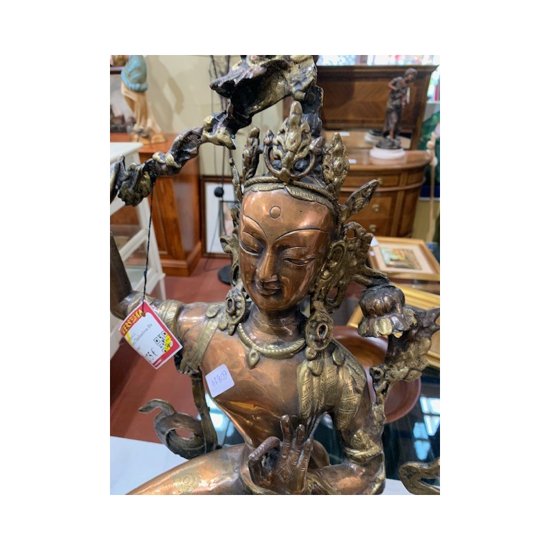 Figura thailandesa bronce 60x45