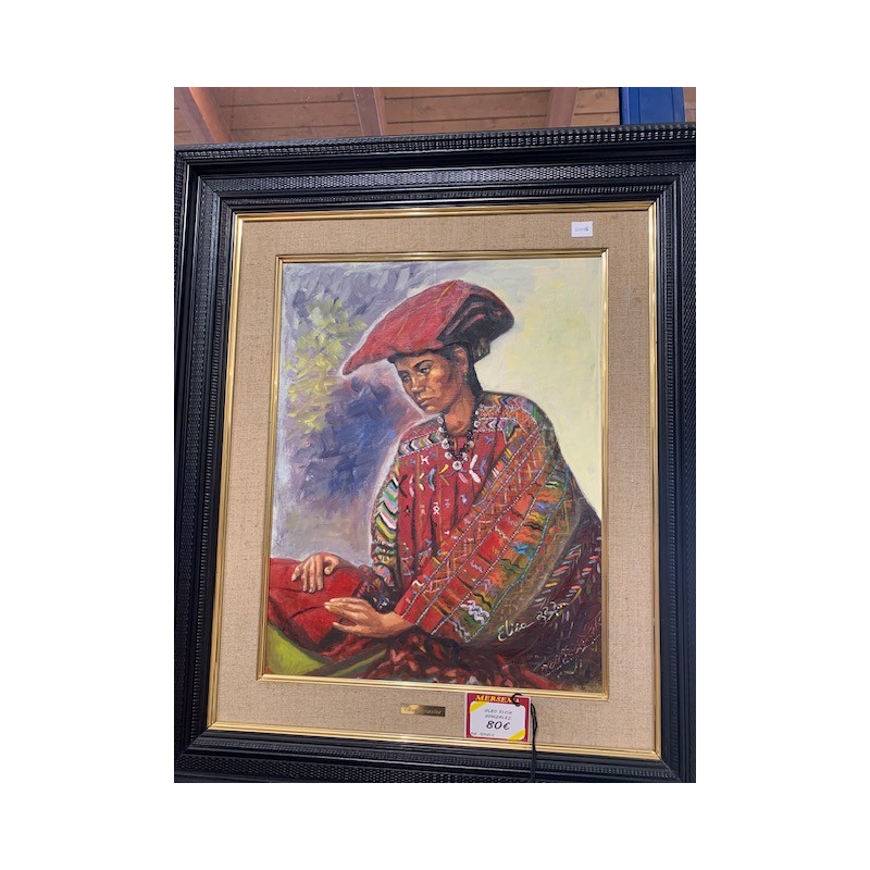 Oleo PIntora Elisa Gonzalez 75x65