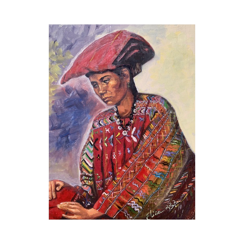 Oleo PIntora Elisa Gonzalez 75x65