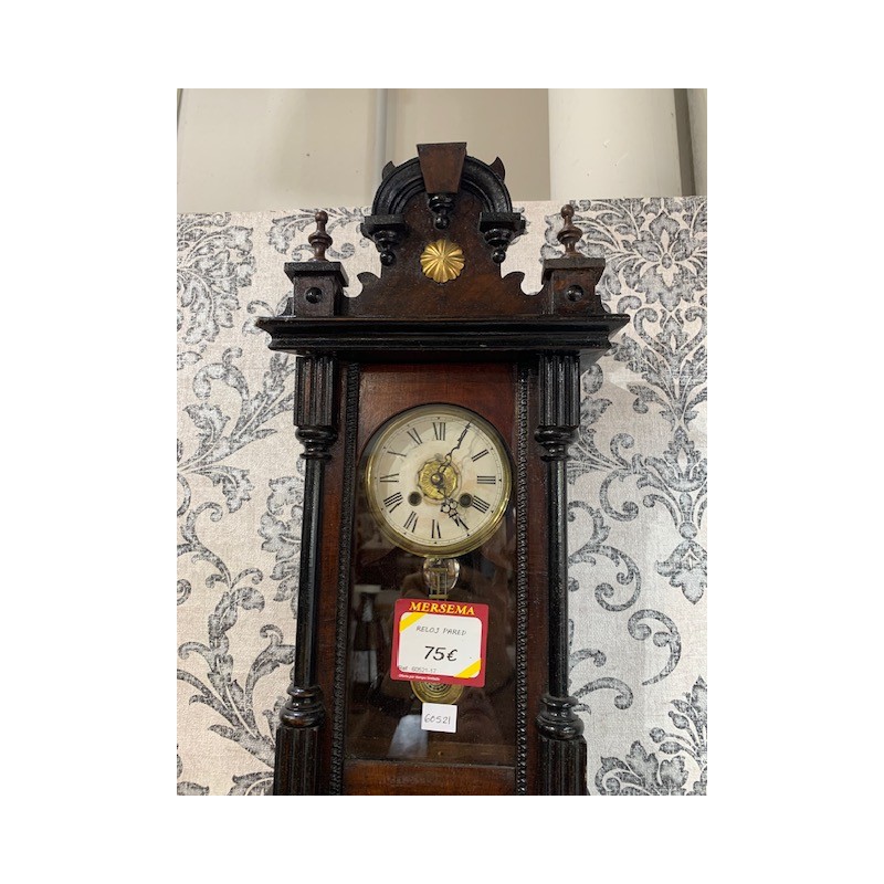 Reloj pared antiguo con soneria 58x23
