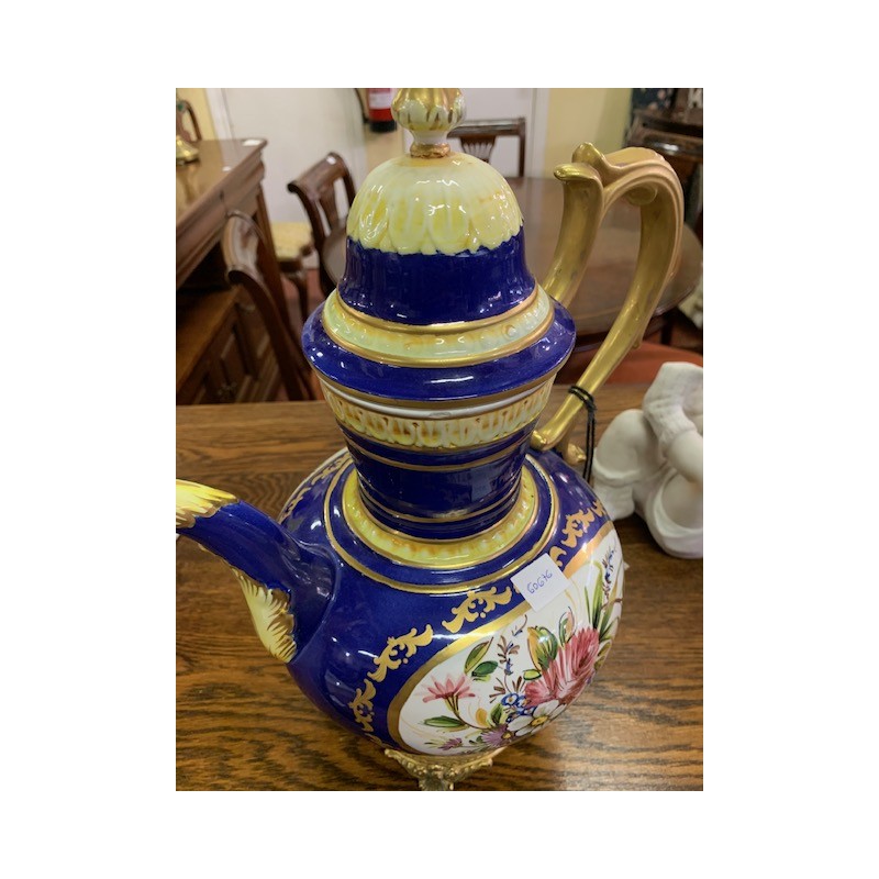 Jarron porcelana antiguo con tapa 40x32