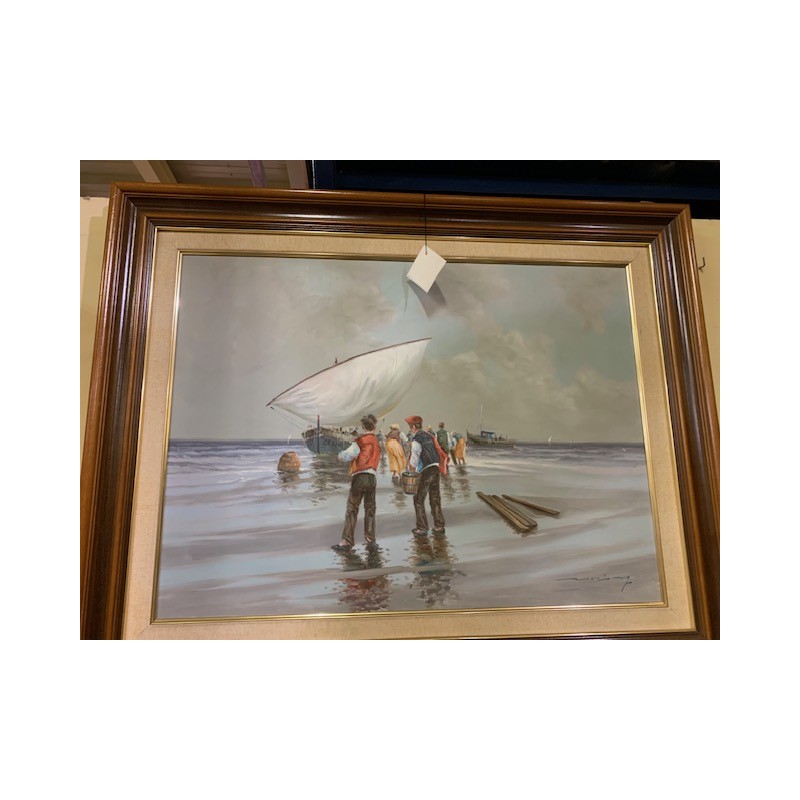 Oleo marisqueros 105x80