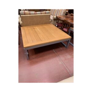 Mesa centro madera y metal + rincon
