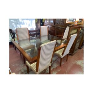 Mesa comedor rect Artespaña + silleria
