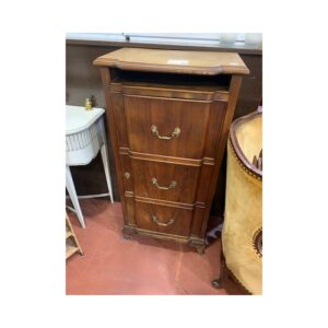 Mueble auxiliar 1/p y hueco en nogal