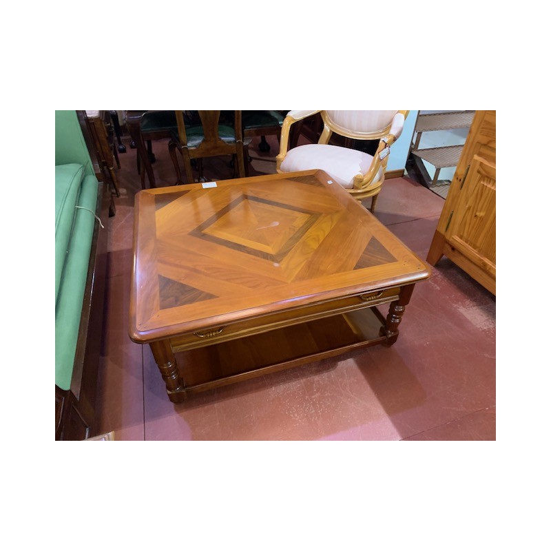 Mesa centro cerezo 1/c