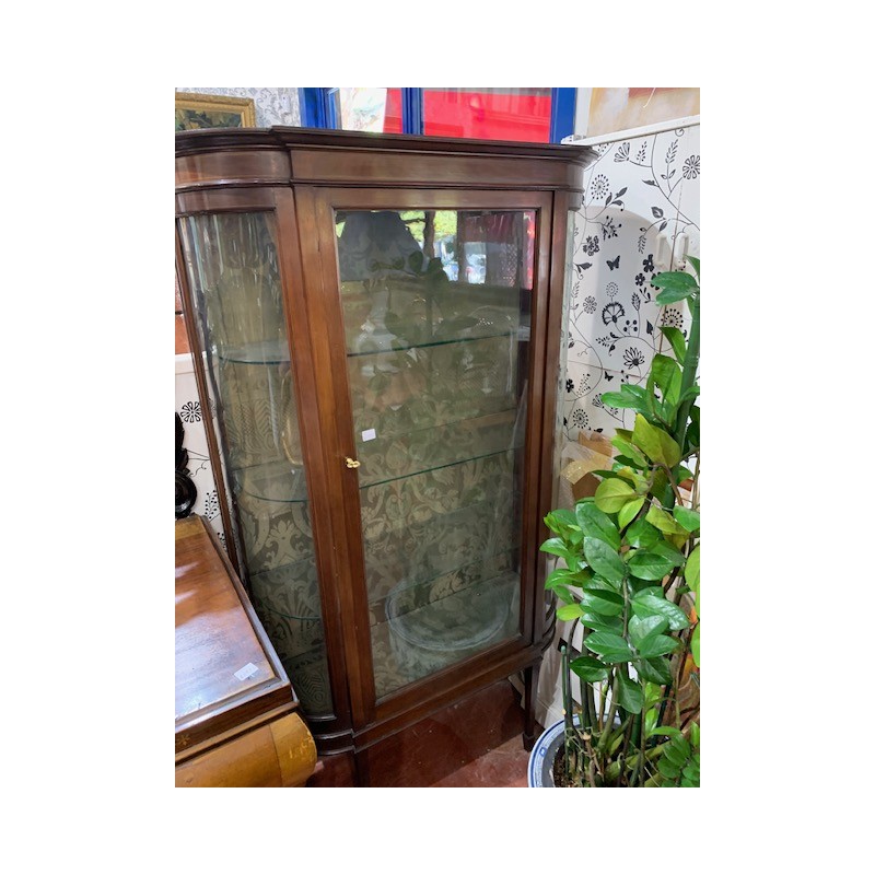 Vitrina antigua est ingles madera caoba