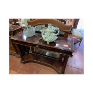 Consola clasica nogal 1/c