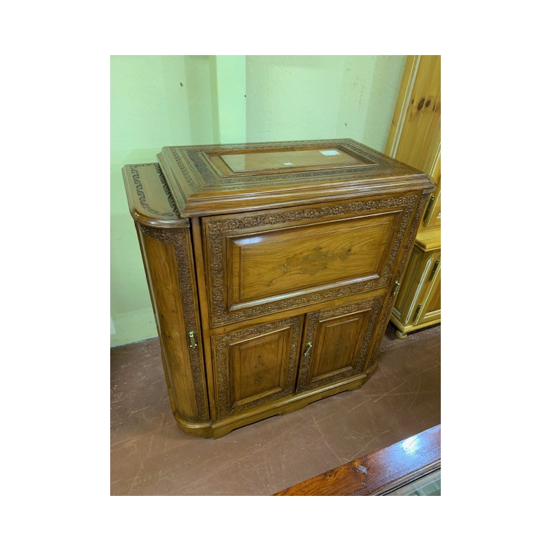 Mueble bar oriental madera palisandro