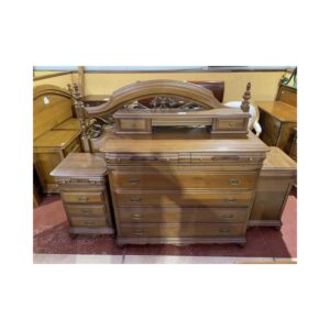 Dormitorio rustica madera y forja