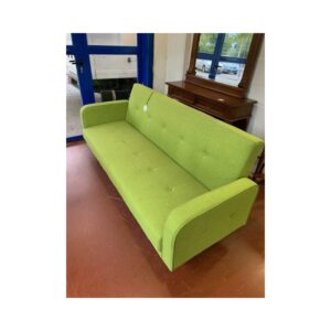 Sofa cama libro tap chenilla color pistacho
